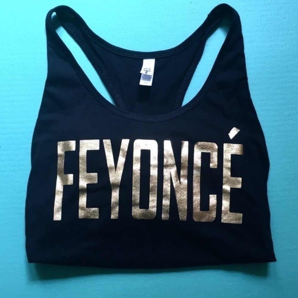 Feyonce Bride XXL Racerback Tank Top Graphic Tee